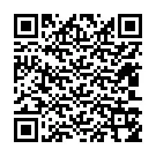 Kode QR untuk nomor Telepon +12403154411