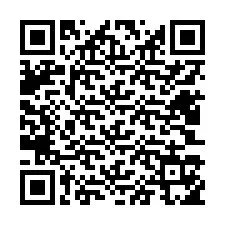 QR Code pour le numéro de téléphone +12403155426