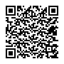 QR Code pour le numéro de téléphone +12403157067