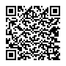 QR-koodi puhelinnumerolle +12403157272