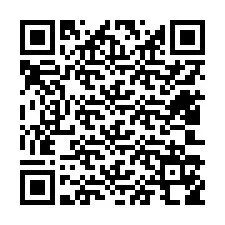 QR Code pour le numéro de téléphone +12403158609