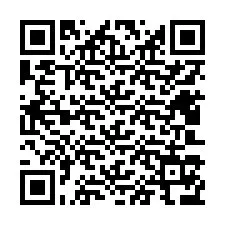 Kode QR untuk nomor Telepon +12403176452