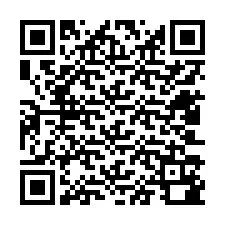 QR kód a telefonszámhoz +12403180298