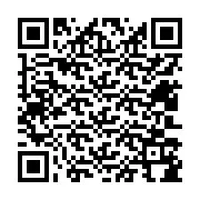 Kode QR untuk nomor Telepon +12403184353