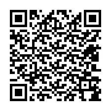 Codice QR per il numero di telefono +12403184359