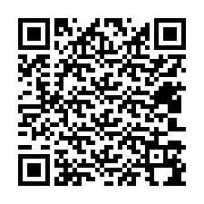 QR-koodi puhelinnumerolle +12403194013