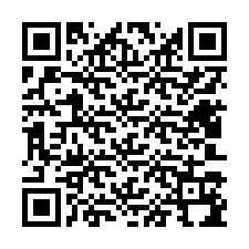 QR kód a telefonszámhoz +12403194016