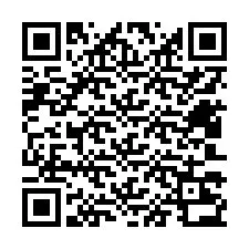 QR-код для номера телефона +12403232013