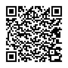 Kode QR untuk nomor Telepon +12403232152