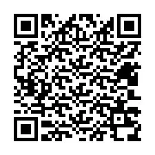 Kode QR untuk nomor Telepon +12403238543