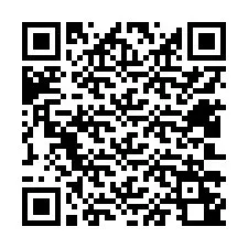 QR-koodi puhelinnumerolle +12403240613