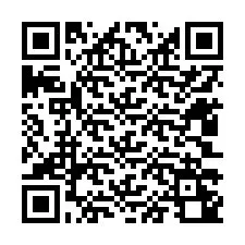 QR-код для номера телефона +12403240620