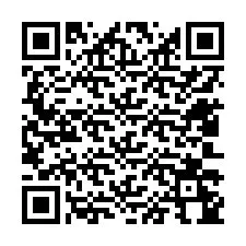 QR-код для номера телефона +12403244718