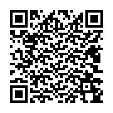 Kode QR untuk nomor Telepon +12403244722