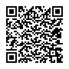 Kode QR untuk nomor Telepon +12403249889