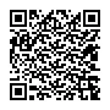 Codice QR per il numero di telefono +12403249891