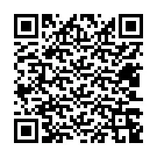 QR kód a telefonszámhoz +12403249893