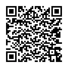 QR-Code für Telefonnummer +12403249898