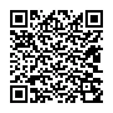 QR код за телефонен номер +12403250331