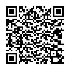 Código QR para número de teléfono +12403250332