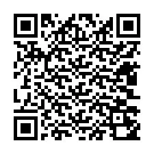 QR-koodi puhelinnumerolle +12403250334