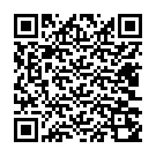 QR kód a telefonszámhoz +12403250336