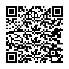 QR-код для номера телефона +12403250337