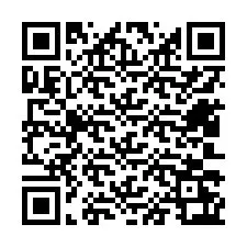 QR Code สำหรับหมายเลขโทรศัพท์ +12403263317