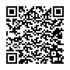 Código QR para número de teléfono +12403263799