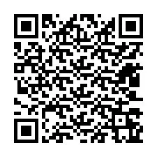 Kode QR untuk nomor Telepon +12403265095