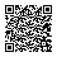 QR-код для номера телефона +12403265521