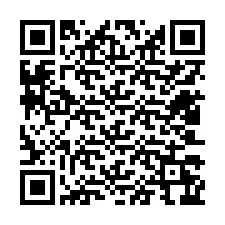 QR kód a telefonszámhoz +12403266099