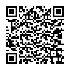 QR код за телефонен номер +12403266978