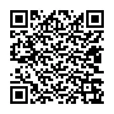 QR kód a telefonszámhoz +12403267834