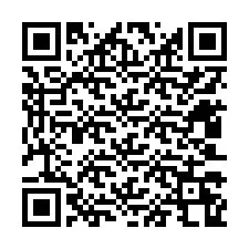 QR-code voor telefoonnummer +12403268090