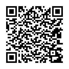 Código QR para número de teléfono +12403283145