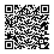 QR-код для номера телефона +12403350411