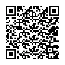 QR Code สำหรับหมายเลขโทรศัพท์ +12403351059