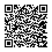 Código QR para número de telefone +12403351399