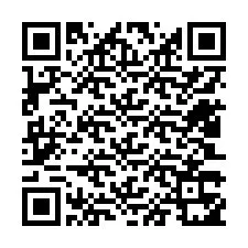 QR-код для номера телефона +12403351969