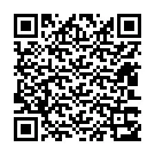 QR-Code für Telefonnummer +12403353855