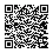 QR kód a telefonszámhoz +12403353936