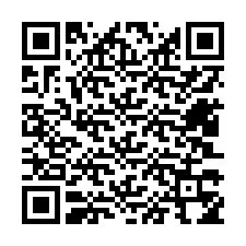 QR kód a telefonszámhoz +12403354077