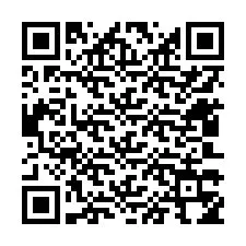 Kode QR untuk nomor Telepon +12403354444