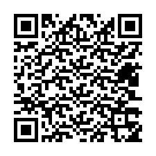 Código QR para número de teléfono +12403355967