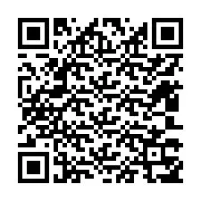 QR-koodi puhelinnumerolle +12403357101