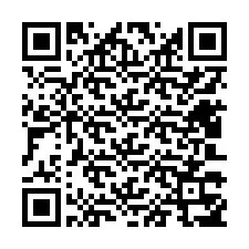 Codice QR per il numero di telefono +12403357156