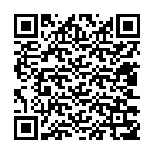 QR kód a telefonszámhoz +12403357298