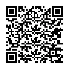 QR-Code für Telefonnummer +12403357942