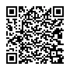 QR-koodi puhelinnumerolle +12403381520